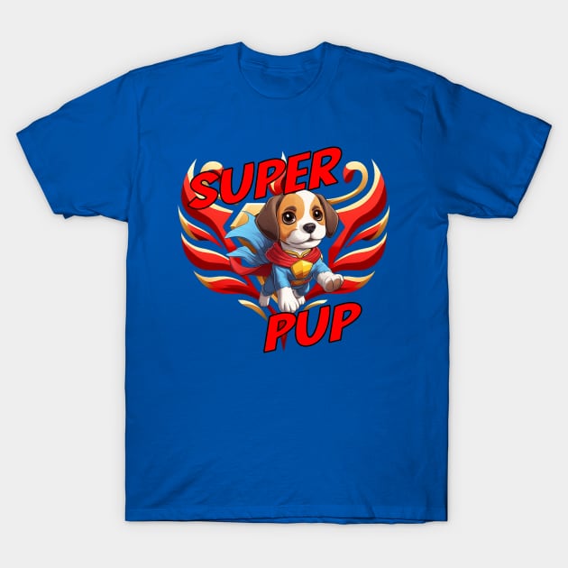Super Pup - Beagle Superhero T-Shirt by UnleashedCreationz